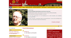Desktop Screenshot of ambrosianeum.org